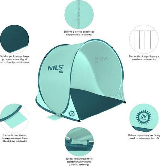 Nils NC3173 Изскачащо Устройство За 1 Човек Ментово