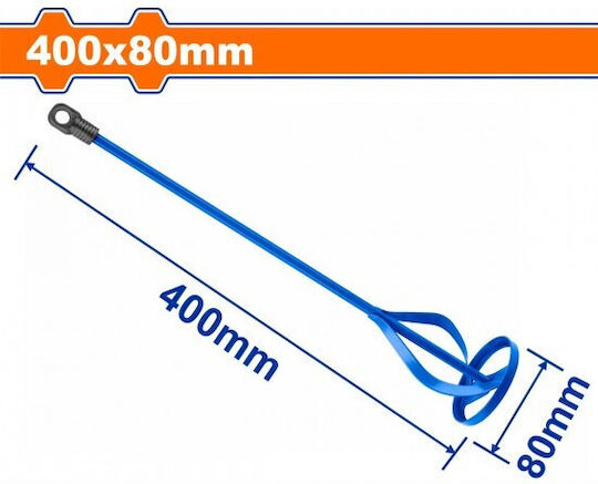 Wadfow WXE2308 Αναδευτήρας Κονιαμάτων & Χρωμάτων Hex 80x400mm