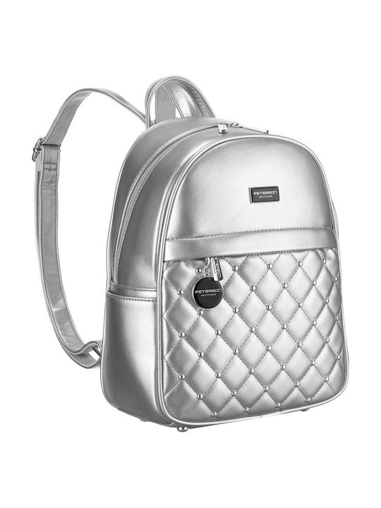 Women's Bag Backpack Silver