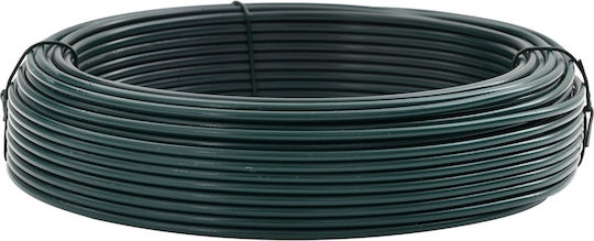 vidaXL Seil Draht für Gartenzaun aus Stahl 1Stück Green
