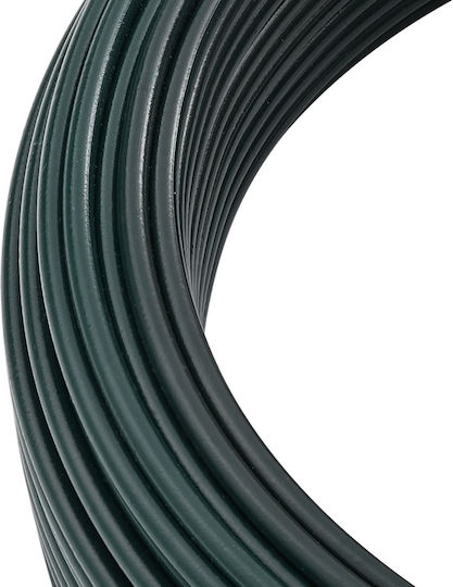 vidaXL Seil Draht für Gartenzaun aus Stahl 1Stück Green
