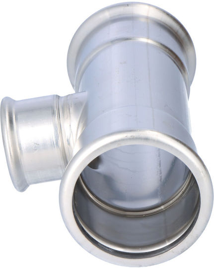 Reducing Tee Din Oțel Inoxidabil 76.1 54 76.1
