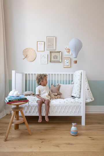 Cam Cam Copenhagen Set Baby Duvet Cover with Pillowcase Sea Garden Sea Garden 70x100cm