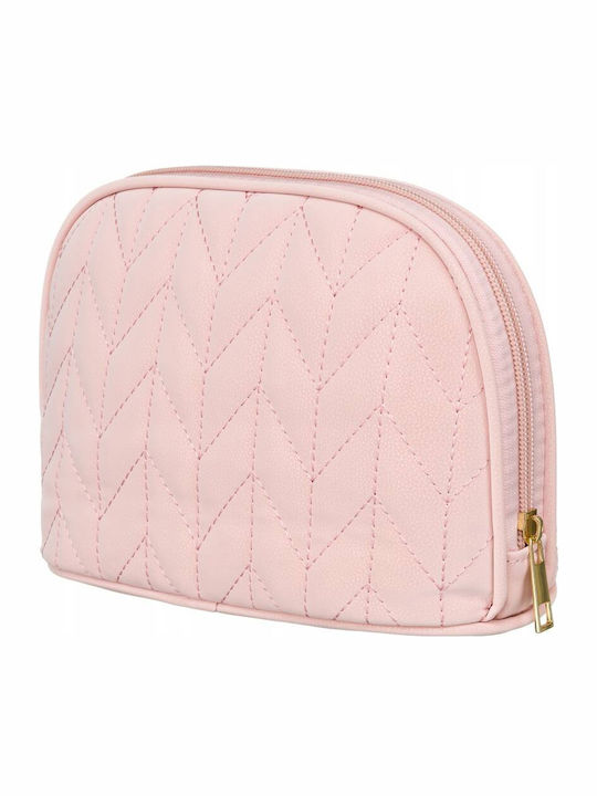 Elegant Women's Makeup Bag Made of Eco Leather Zipper Peterson