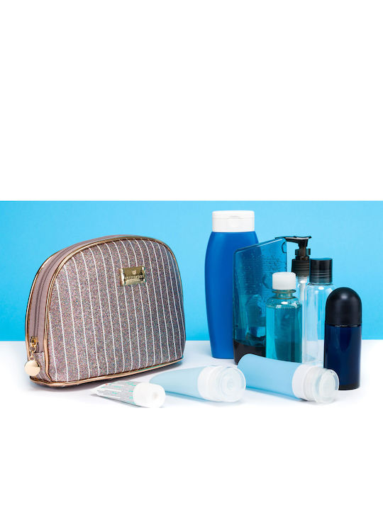 Peterson Pink Travel Makeup Bag