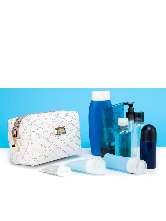 Modisches Damen Reißverschluss Make-up Tasche Peterson