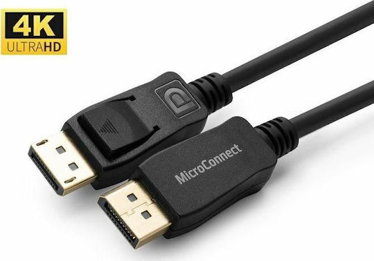 Microconnect Kabel DisplayPort-Stecker - DisplayPort-Stecker 7m Schwarz (MC-DP-MMG-700)
