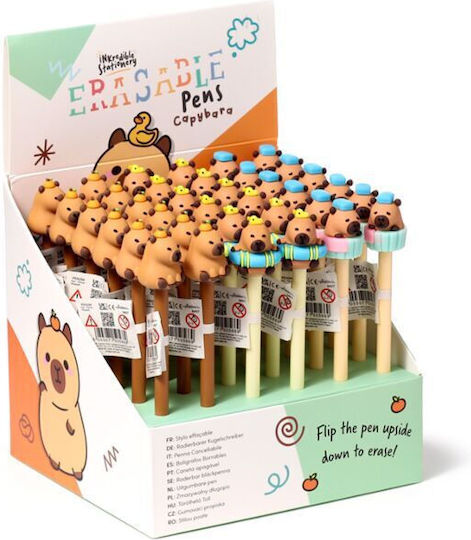 Puckator Capybara Στυλό Gel (Διάφορα Σχέδια)