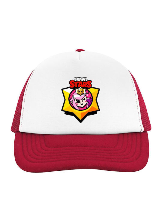 Brawl Stars Melodie Καπέλο Ενηλίκων Soft Trucker Δίχτυ Red White Polyester Ενηλικων Unisex One Size Brawl Stars Melodie Καπέλο Ενηλίκων Soft Trucker Δίχτυ Red White Polyester Ενηλικων Unisex One Size
