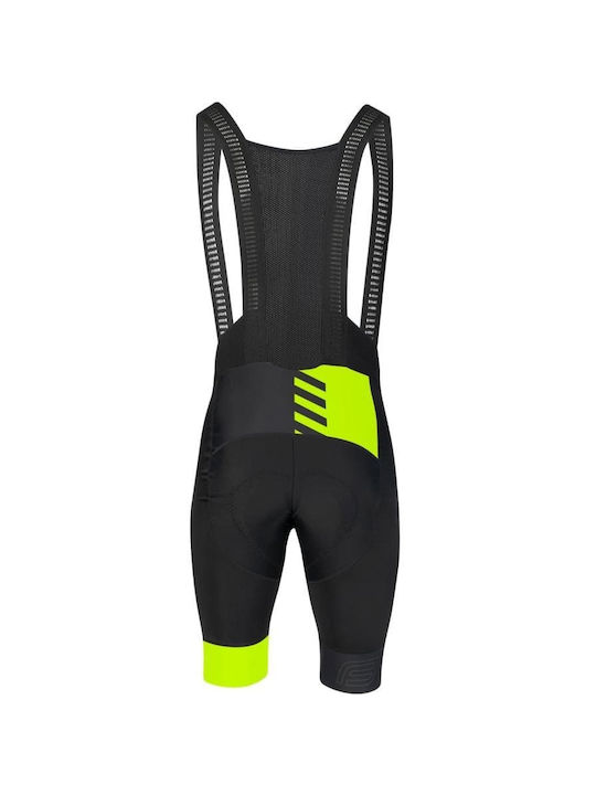 Force Fashion Men's Cycling Pants with Braces Black Force Fashion Men's Cycling Pants with Braces Black