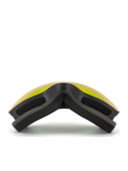 Casco Ski- & Snowboardbrille Kinder Schwarz mit Linse in Schwarz Farbe