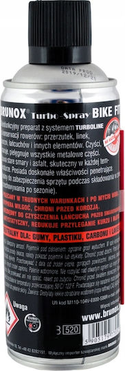 Brunox Brunox Turbo Fahrradreinigung Wartung Spray 400 Ml