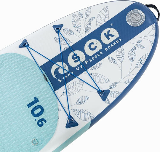 SCK Mare D’oro 10'6 Φουσκωτή Σανίδα SUP με Μήκος 3.2m Μπλε