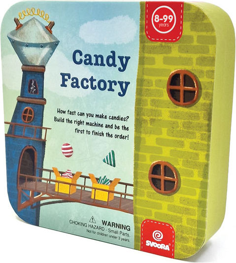 Επιτραπέζιο Παιχνίδι Candy Factory για 1-2 Παίκτες 8+ Ετών (EN) Svoora