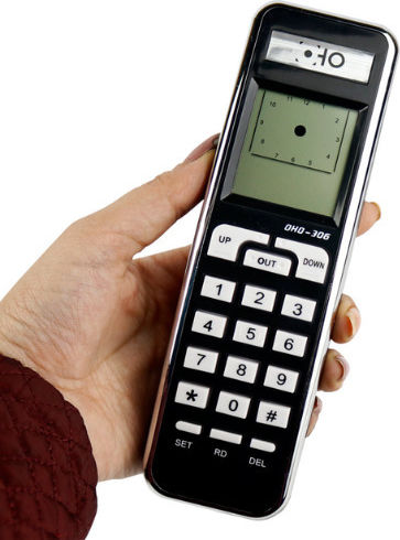 OHO-306 Ενσύρματο Τηλέφωνο Γόνδολα Μαύρο