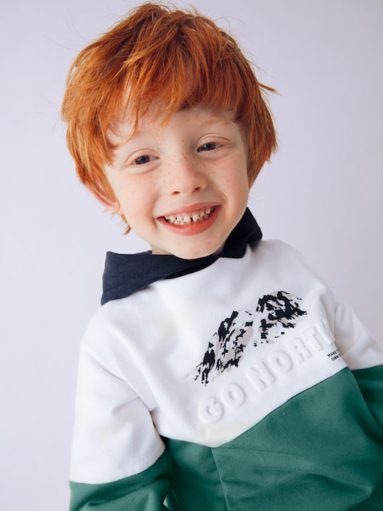 Kids Sweatpants Set Green 3pcs