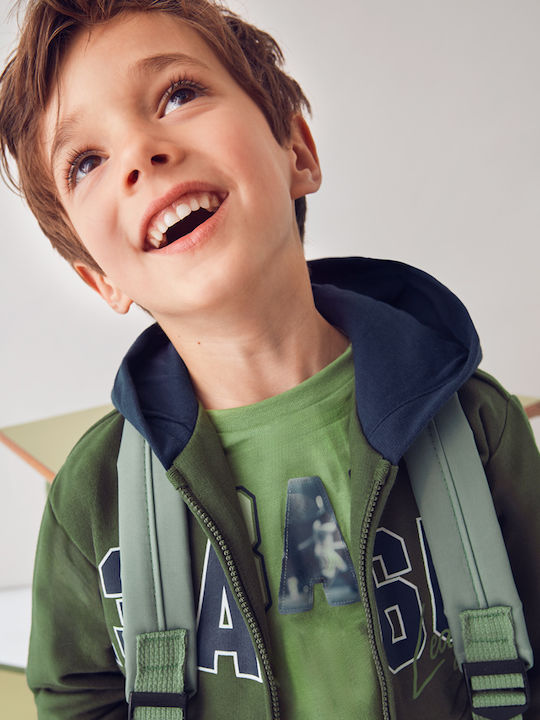 Kids Sweatpants Set Olive 3pcs