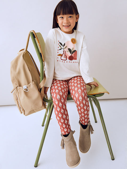 Kids' Set with Leggings Winter 2pcs Red
