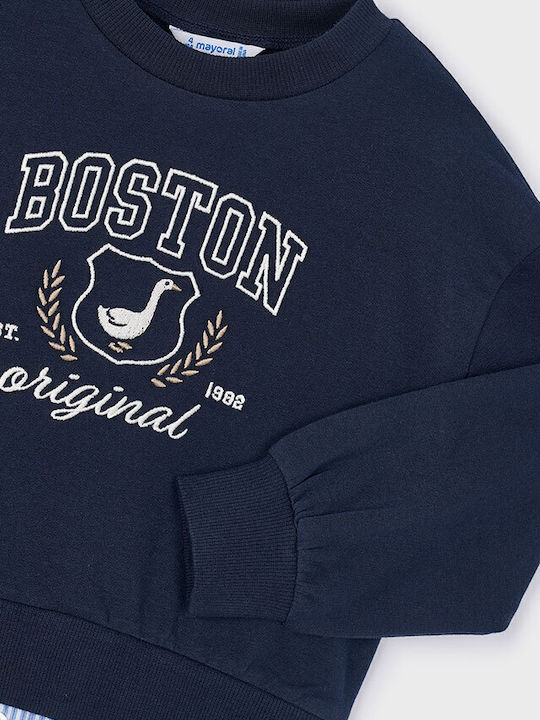 Детски Суичър Navy Blue