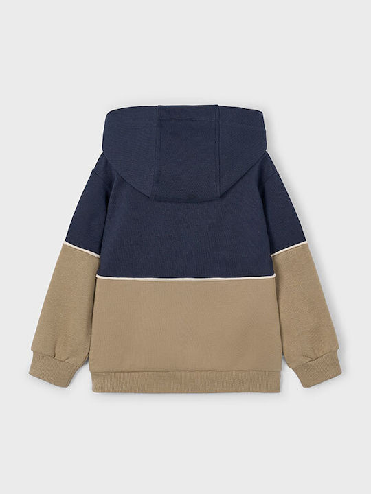 Kinder-Sweatshirt mit Kapuze und Taschen Navy Blue