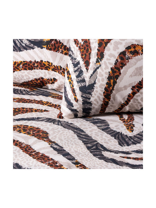Beauty Home Art 12259 Σετ Μαξιλαροθήκες με Φάσα Ανθρακί 52x72εκ.