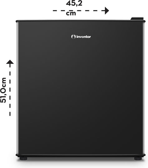 Inventor Мини Бар 80лт В51xШ45.2xД47.9см. Черен MB51B