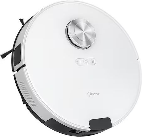 Midea M9 Robot Vacuum Cleaner with Laser Mapping and 4000Pa Suction Power White