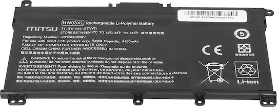 Mitsu Съвместима Батерия за HP Павилион с 4150mAh