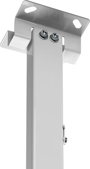 Lechpol Βάση Projector Τοίχου με Μέγιστο Φορτίο 20kg Γκρι