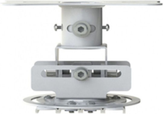 Optoma Βάση Projector Οροφής OCM818 με Μέγιστο Φορτίο 15kg Λευκή