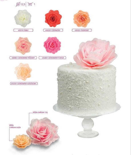 Rose Decor Βρώσιμα Διακοσμητικά Ροζ