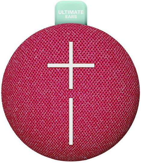 Ultimate Ears UE Miniroll Ηχείο Bluetooth με Διάρκεια Μπαταρίας έως 12 ώρες Ροζ