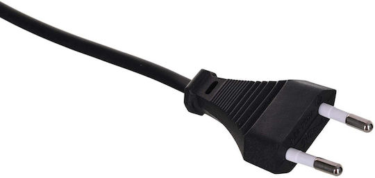Savio Euro - IEC C7 Cable 1.8m Μαύρο CL-100