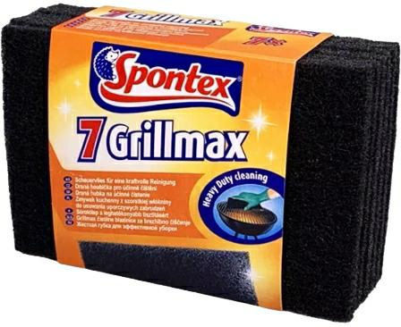 Spontex Σπογγοπετσέτες Γενικής Χρήσης Μαύρες 15x10εκ. 7τμχ