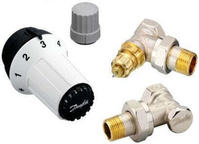 Danfoss Thermostatkopf Set Panda Ra Winkel 013g5278