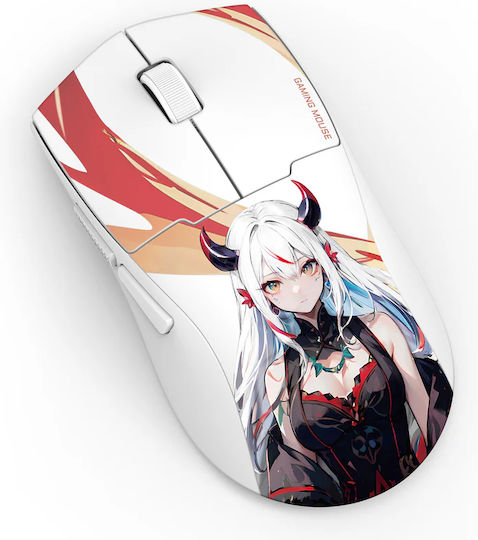 Redragon K1NG PRO MAX M918 Ασύρματο Gaming Ποντίκι 26000 DPI Λευκό