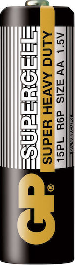 Zinc Battery Gp Supercell 15pl-s2 Aa R6 1.5v 2pcs