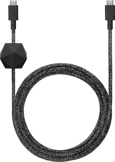 Native Union USB 2.0 Cable USB-C male - USB-C 240W PD Μαύρο 1.8m