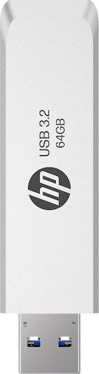 PNY 64GB USB 3.2 Stick Ασημί