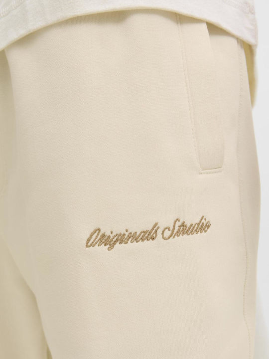 Trousers in Relaxed Fit Antique White