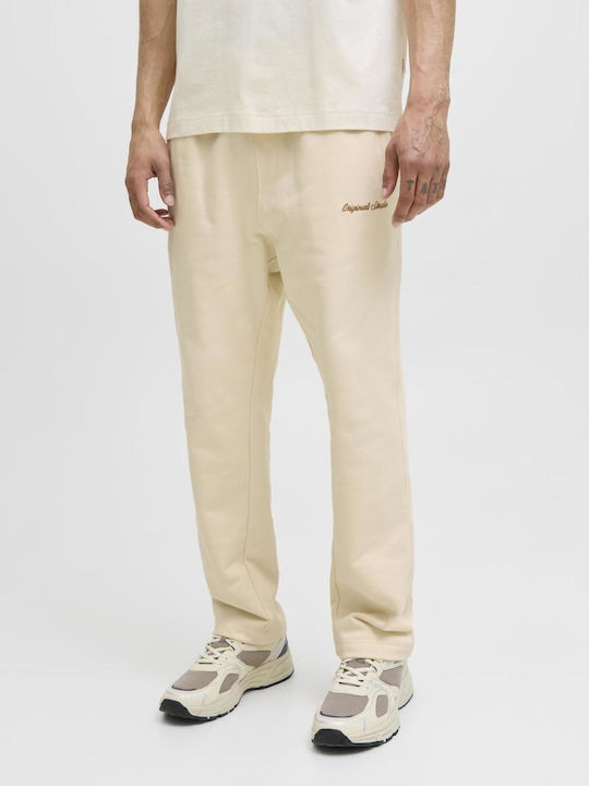 Trousers in Relaxed Fit Antique White