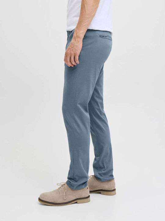 Trousers Chino Elastic in Slim Fit Stormy Weather