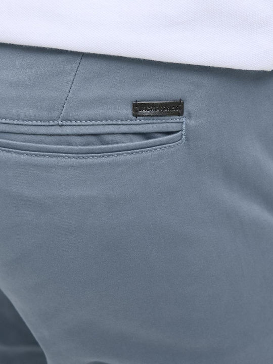Trousers Chino Elastic in Slim Fit Stormy Weather