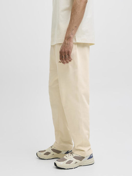 Trousers in Relaxed Fit Antique White