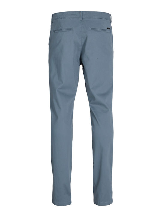 Trousers Chino Elastic in Slim Fit Stormy Weather