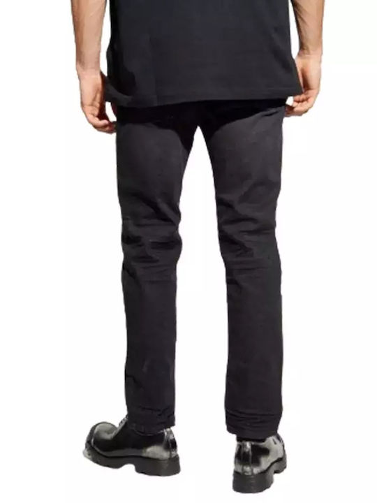 Diesel Pantaloni De Blugi Pentru Bărbați Regular Fit Tapered Negri