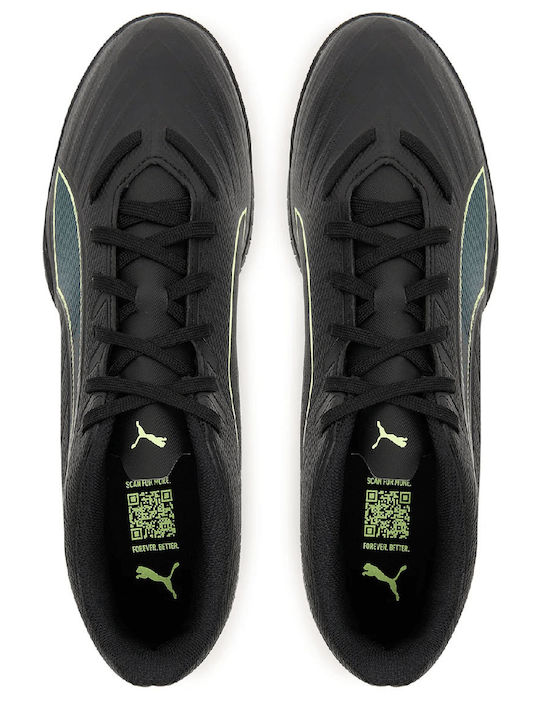 Ultra 6 Play TT Football Shoes with Molded Cleats Black