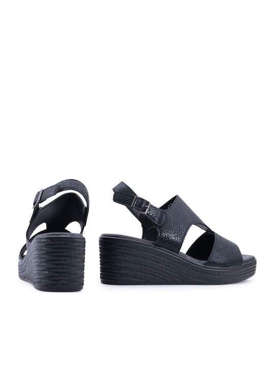 Platforme dama anatomici Culoare Negru 02/2507_MAUR