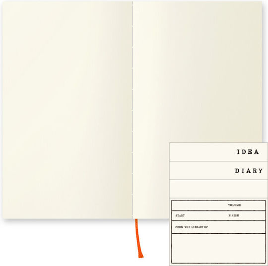Cover Notebook 176 Sheets B6 with Blank Pages Multicolour