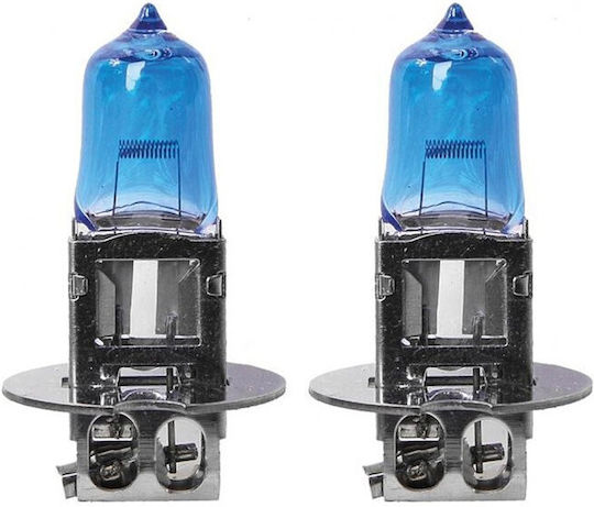 Sparco Lampen Auto H3 Halogen 5000K Kaltes Weiß 12V 55W 2Stück